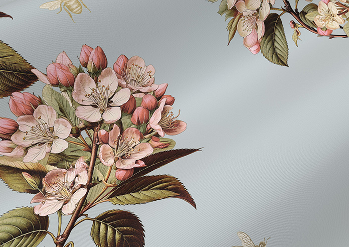 Upton, Aprils Bloom Smokes - Roller Blind - Image 4